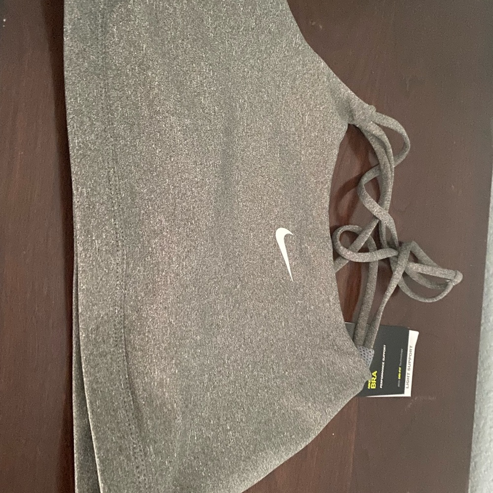 Nike Gray Sports Bra